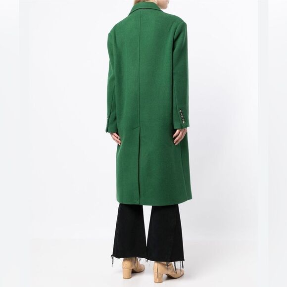 Michael Kors Mensy Double-Breasted Wool Blend Coat, NWT, Size XL - Picture 4 of 16